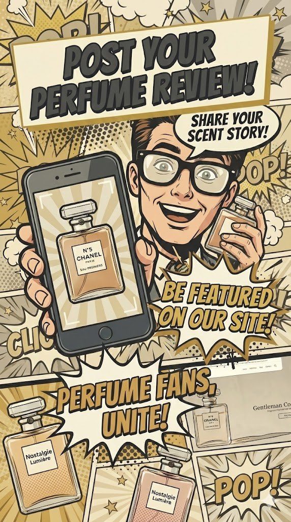 Post your perfume review and be featured on our site